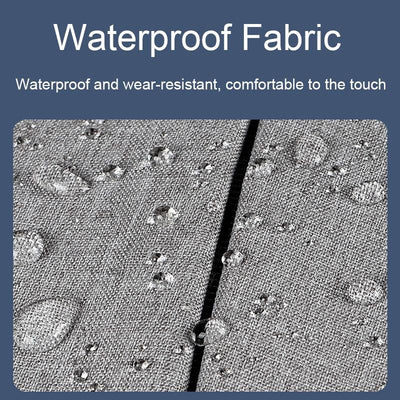 13.3 Inch Multi-compartment Waterproof Laptop Briefcase with Storage Sleeve - Rose Pink