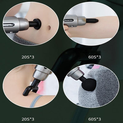 Portable Electric Muscle Massager - Mini Size - Superior Red