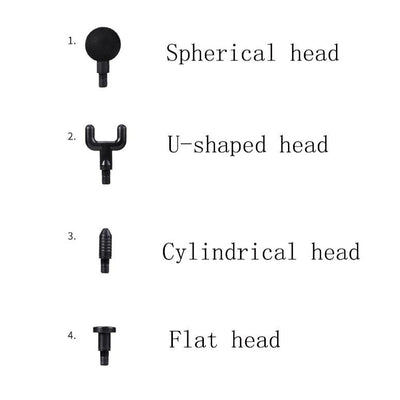 Portable Electric Muscle Massager - Mini Size - Superior Red