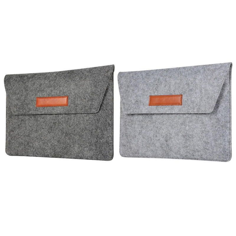 13 Inch Felt Computer Bag for Notebook Protection - Black