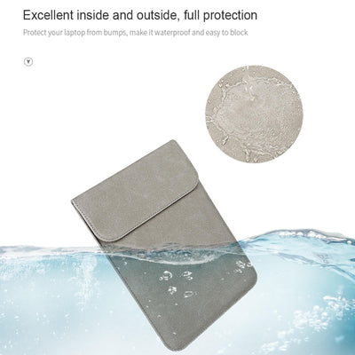 13.3 Inch Ultra-thin Notebook Liner Bag with Small Bag - Perfect for On-the-go - Pink