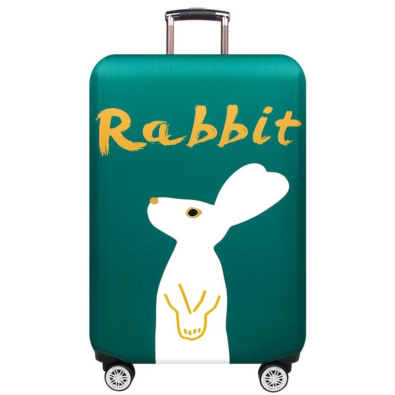 Protective Cover for Trolley Luggage - Durable and Dustproof - Large Size - Rabbit - M