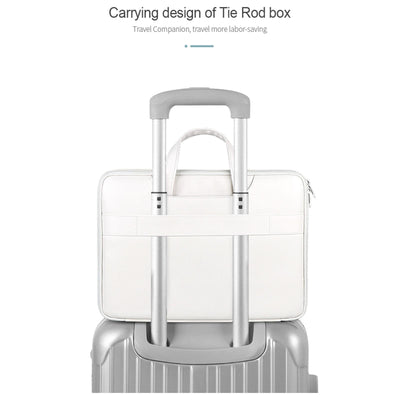 14.1-15.4 Inch Lightweight Printed Laptop Bag in Pu Material - Ice Cream