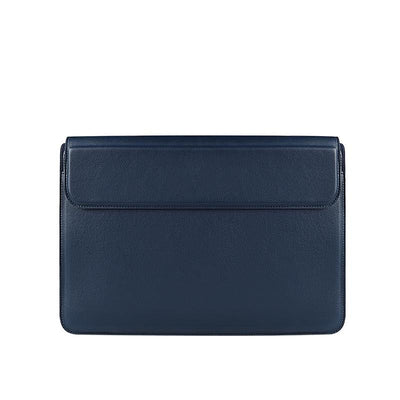 Multifunctional Notebook Liner Bag - Fits 14.1-15.4 Inch - Pu Material - Royal Blue