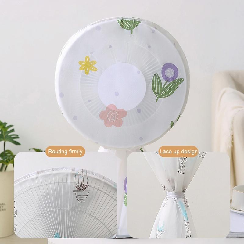 Short 60x90cm All Round 3d Fan Dust Cover - Colourful Fruits
