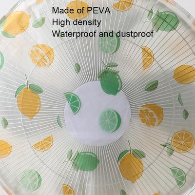 Short 60x90cm All Round 3d Fan Dust Cover - Colourful Fruits