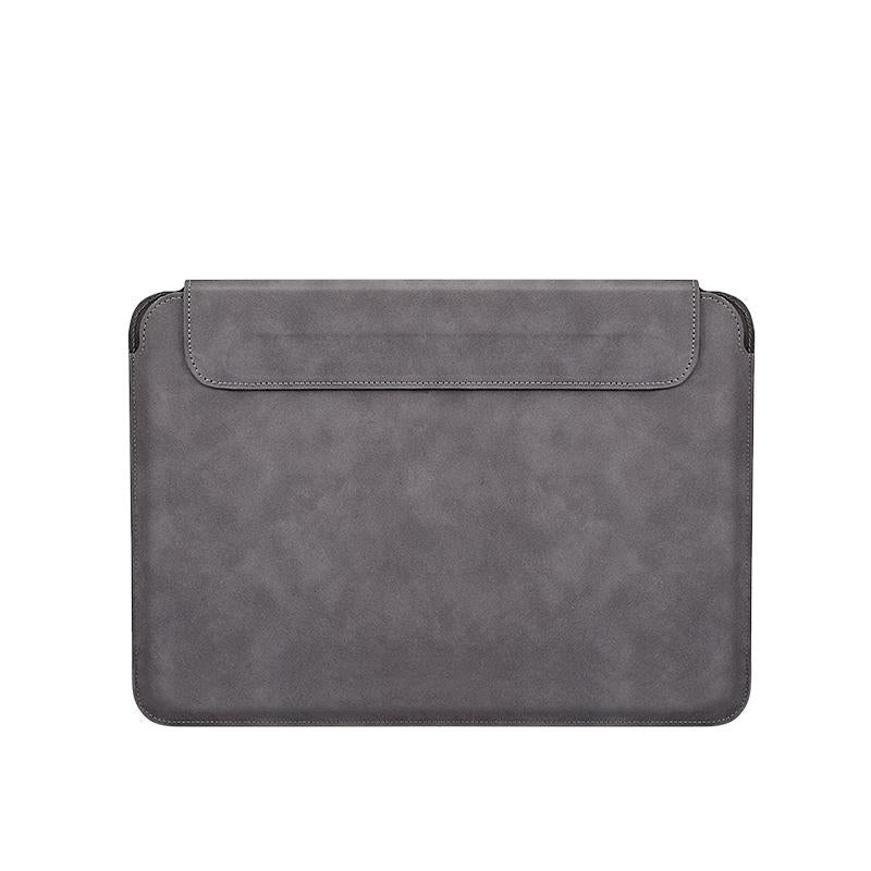 Lightweight Sheepskin Notebook Liner Bag - Deep Space Gray 14.1-15.4 Inch