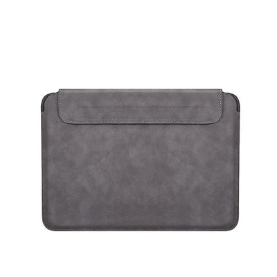 Lightweight Sheepskin Notebook Liner Bag - Deep Space Gray 14.1-15.4 Inch
