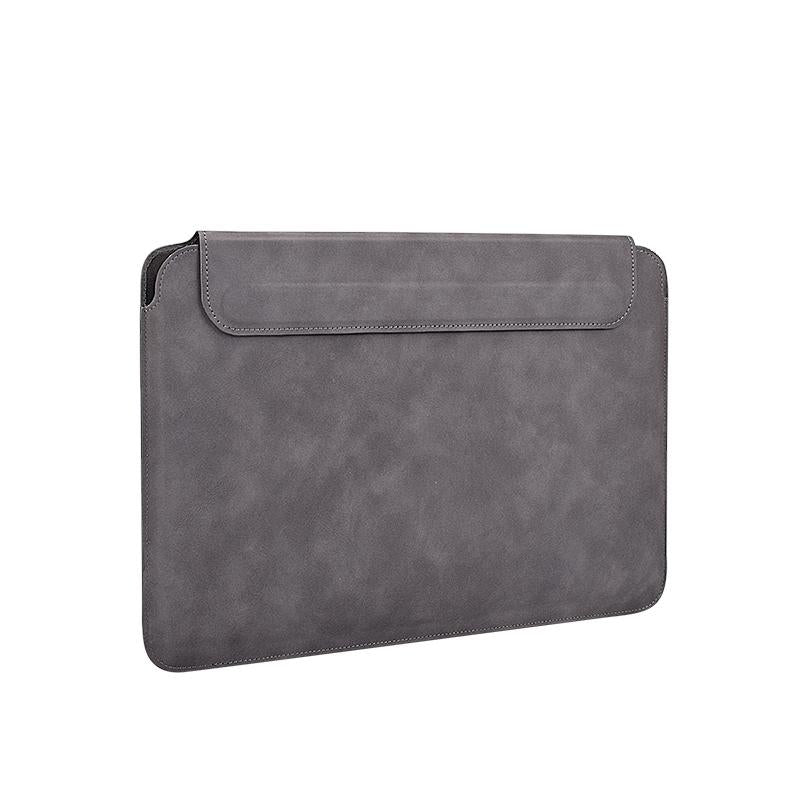 Lightweight Sheepskin Notebook Liner Bag - Deep Space Gray 14.1-15.4 Inch