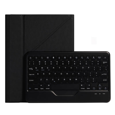 10.2 / 10.5 Inch Bluetooth Keyboard Tablet Case With Triangle Holder & Pen Slot - Black Diamond Pattern