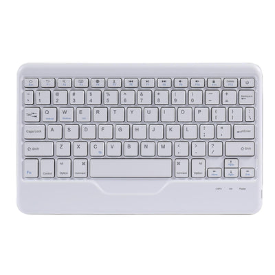 10.2 / 10.5 Inch Bluetooth Keyboard Tablet Case With Triangle Holder & Pen Slot - Black Diamond Pattern