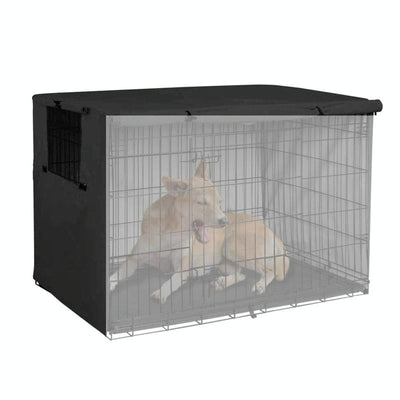 Outdoor Pet Cage Cover - Waterproof & Dustproof - 79x50.8x53cm - Grey