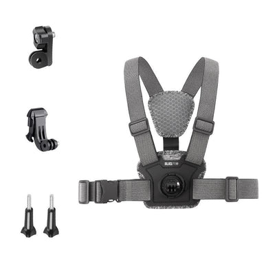 Adjustable Chest Strap with Mount and Screw - 4 In 1