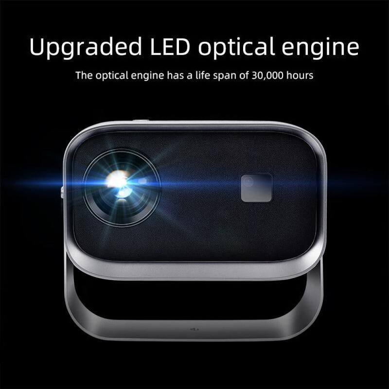 Portable Home Theater Projector - 720P 150 Lumens Grey