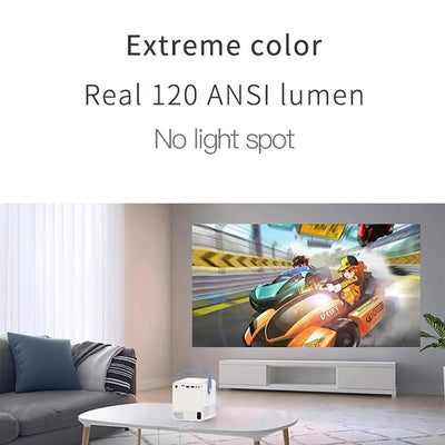 Intelligent Portable 4K Hd Projector - E300