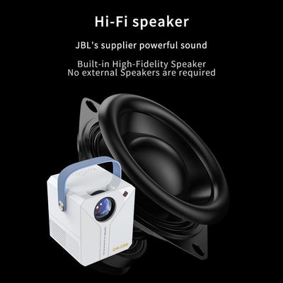 Intelligent Portable 4K Hd Projector - E300
