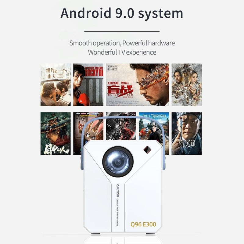 Intelligent Portable 4K Hd Projector - E300