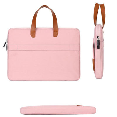 Lightweight Laptop Liner Bag - Fits 15 / 15.4 / 15.6 Inch - Portable - Pink