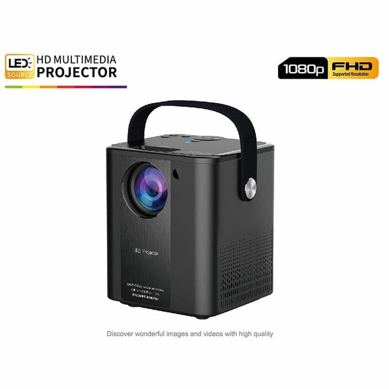 Portable Mini Hd Led Projector - C500 - White