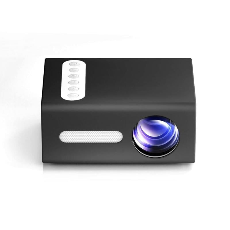 Portable Multimedia Game Projector - 25 Lumens - Black