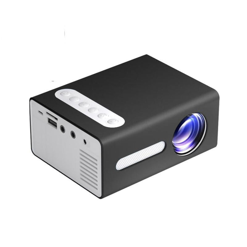 Portable Multimedia Game Projector - 25 Lumens - Black