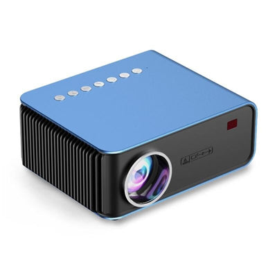 Portable Home Theater Projector - 1200 Lumens 1024X600 Resolution Blue