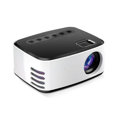 Portable Home Theater Projector - 400 Lumens Hd Same Screen Version - White Yellow