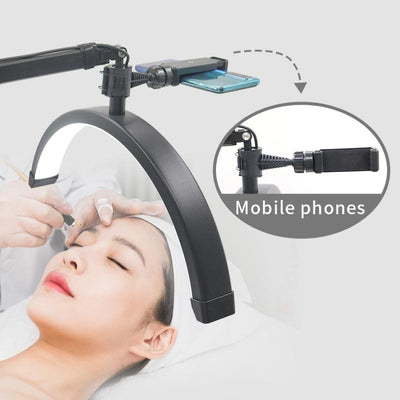 Adjustable Beauty Light for Eyelash Techs - 16 Inch - White