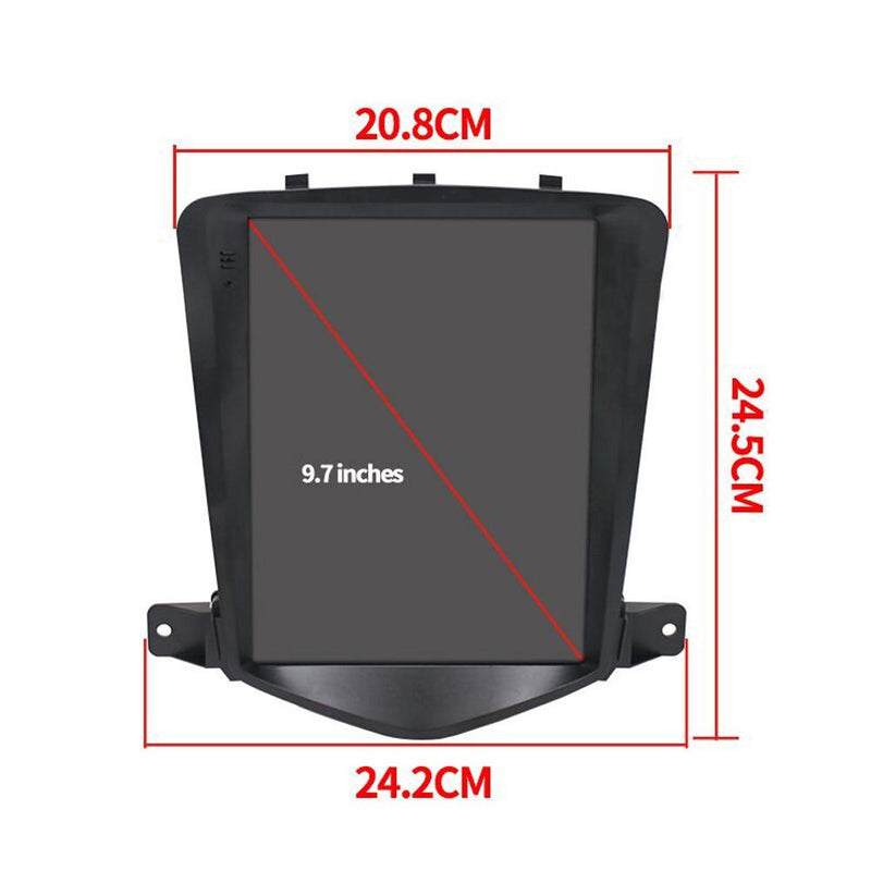 9.7 Inch Navigation System For Chevy Cruze + 12-Light Camera - 1 + 16G Standard + 12 Light Camera