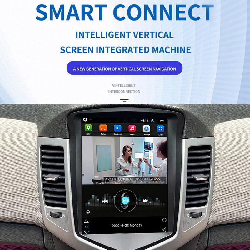 9.7 Inch Navigation System For Chevy Cruze + 12-Light Camera - 1 + 16G Standard + 12 Light Camera