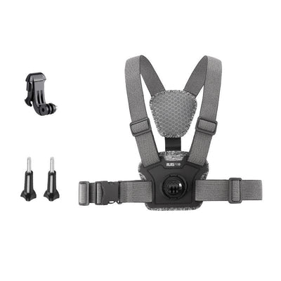 Adjustable Chest Strap with Mount and Screw - 3 In 1