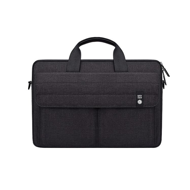 15.6 Inch Laptop Handheld Briefcase Storage Bag - no Shoulder Strap - Black