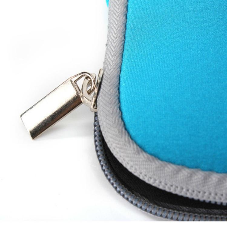 10-Inch Multi-Pocket Laptop Liner Bag For Diving Material - Blue