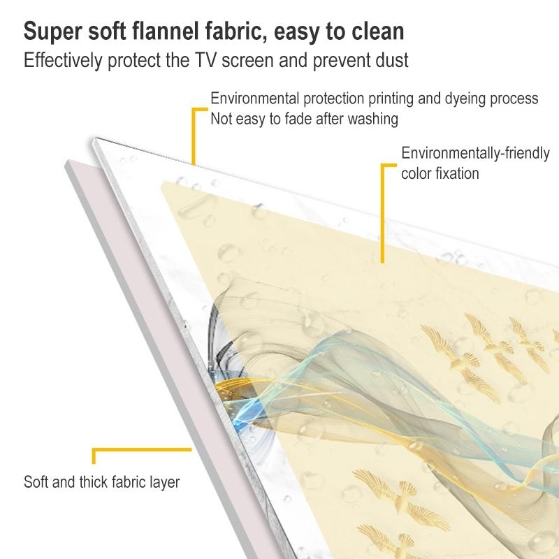 55 Inch Tv Dust-proof Cover for Household - Protects from Dust - Love