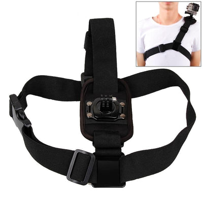 360 Degree Rotating Single Shoulder Chest Belt For Gopro Hero12 Sports Camera