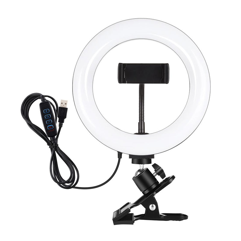 7.9 Ring Selfie Light with Dual Colour Led for Vlogging & Photography