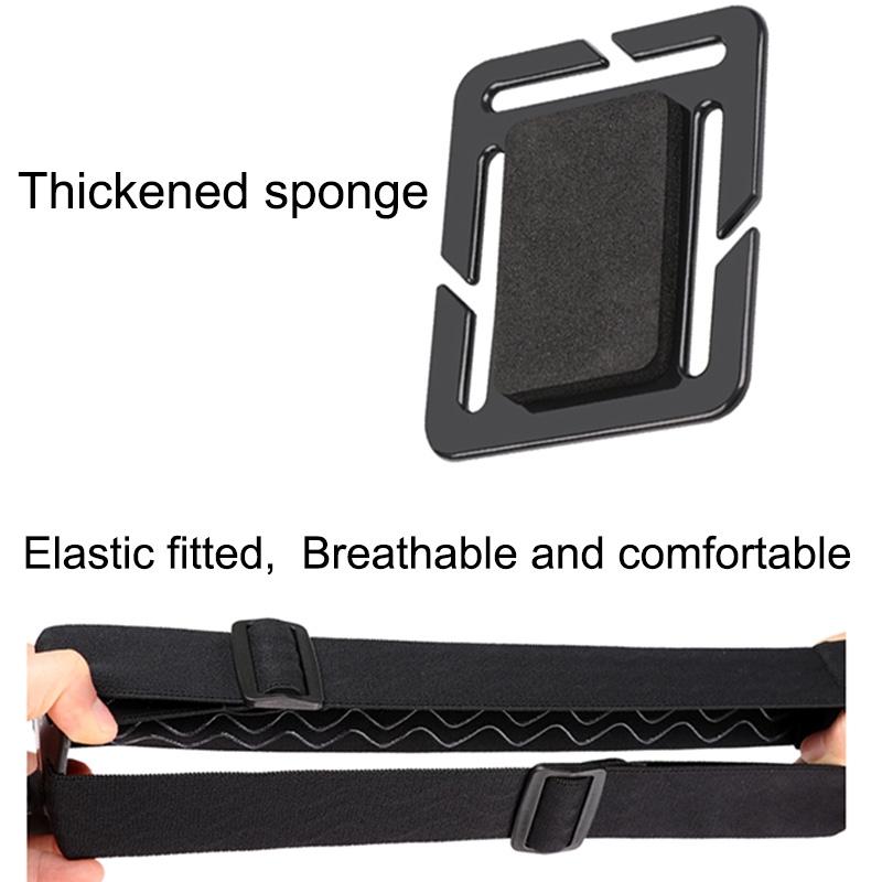Adjustable Head Strap With Phone Clamp For Gopro And Action Cameras