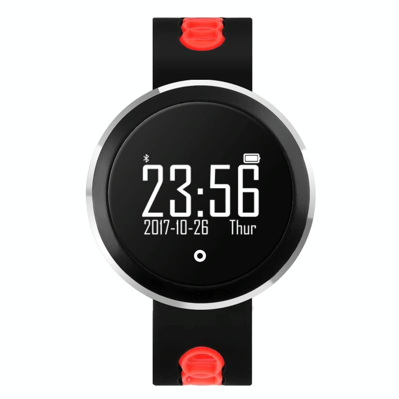 0.95 Inch Hd Oled Screen Display Bluetooth Smart Bracelet Ip68 Waterproof Support Pedometer / Sedentary Reminder / Heart Rate Monitor / Sleep Monitor Compatible With Android And Ios Phones - Black