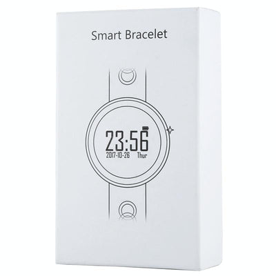 0.95 Inch Hd Oled Screen Display Bluetooth Smart Bracelet Ip68 Waterproof Support Pedometer / Sedentary Reminder / Heart Rate Monitor / Sleep Monitor Compatible With Android And Ios Phones - Black