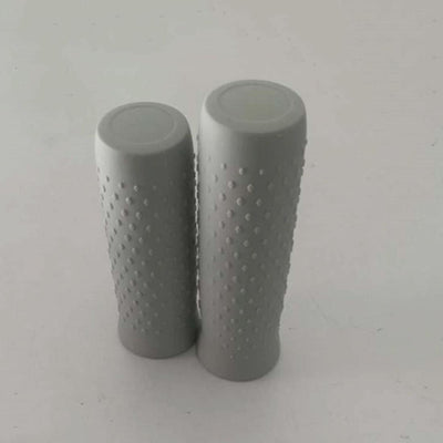 Non-slip Silicone Car Handles for Xiaomi Electric Scooter - Pair - Light Grey