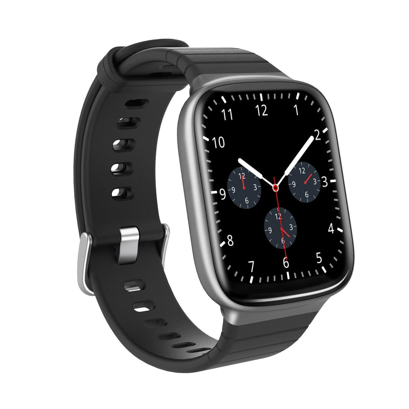 1.69 Inch Ips Screen 5Atm Waterproof Sport Smart Watch Support Sleep Monitoring / Heart Rate Monitoring / Sport Mode / Incoming Call & Information Reminder - Black