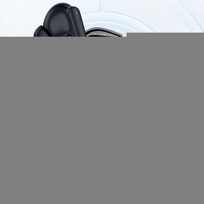 Wireless Noise-cancelling Earbuds with Charging Case - Black