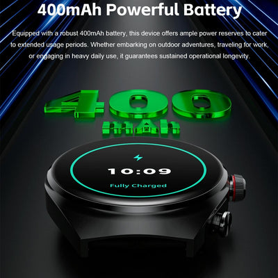 1.53 Inch Ips Screen 2 In 1 Bluetooth Earphone Smart Watch - Silver