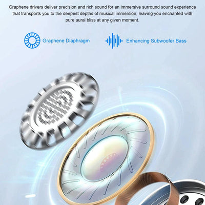 1.53 Inch Ips Screen 2 In 1 Bluetooth Earphone Smart Watch - Silver