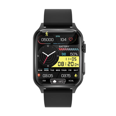 1.96 Inch Ips Screen Smart Watch Supports Bluetooth Calls / Blood Oxygen Monitoring - Gold