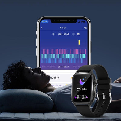 1.96 Inch Ips Screen Smart Watch Supports Bluetooth Calls / Blood Oxygen Monitoring - Gold