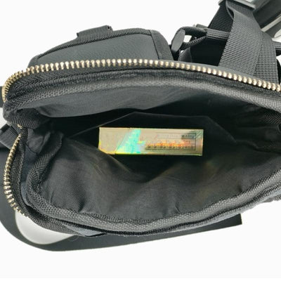 8 Leather Shoulder Mobile Phone Messenger Bag Casual Water Bottle Bag - Coffee