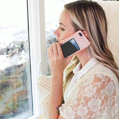 Silicone Adhesive Card Case Black - Black