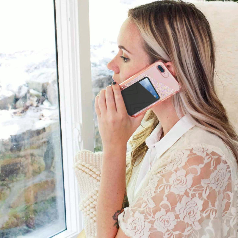 Silicone Adhesive Card Case Black - Black