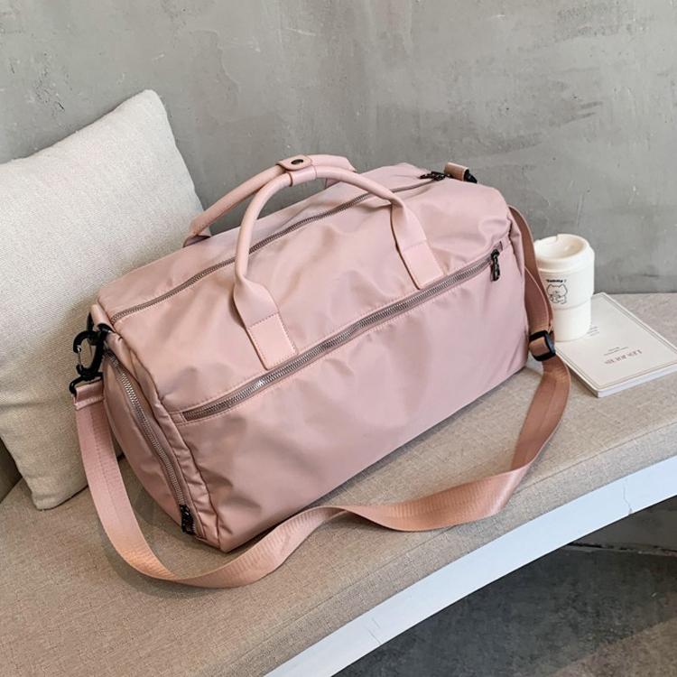 Large Sports Bag with Separate Shoe Compartment - Grey